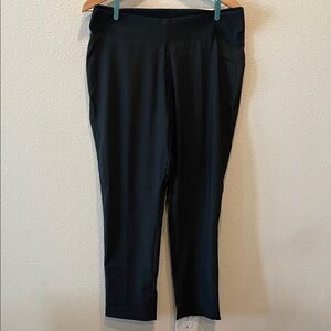 Columbia Omni-shield pans, NWOT, black travel pants, women’s L, elastic waist